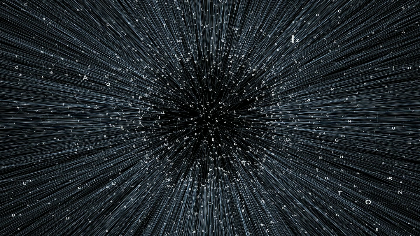 Thousands of knowledge points forming a single sphere